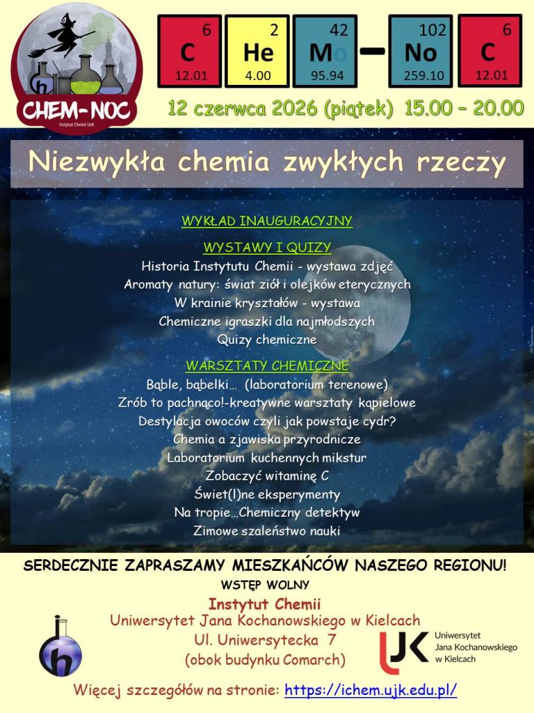 Plakat Chemicznej Nocy