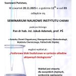 Wykład Pana dr hab. inż. Jakuba Adamka, prof. PŚ